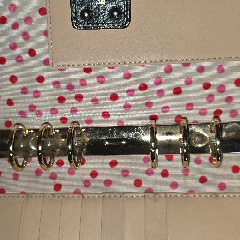 Kate Spade Black Leather Planner Agenda - Picture 10 of 10